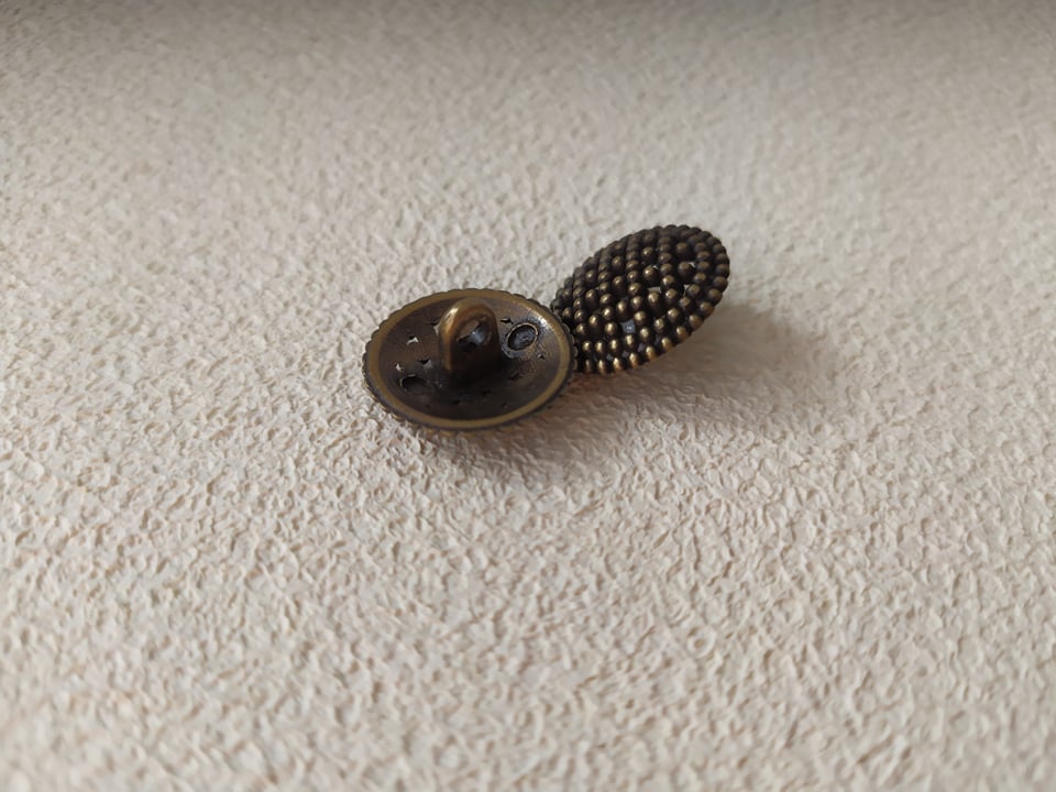Kovové gombíky - mosadz 1,8 cm