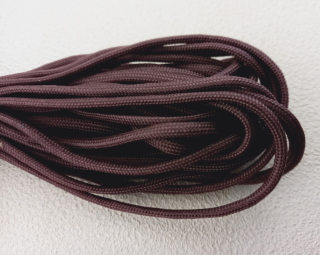 Paracord 4mm hnedá 