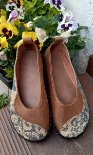 Barefoot Hnedý Denim veľ. 38